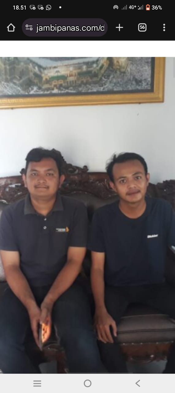 Dua Pemuda Ini Bawa Laporan Tak Lengkap, Ketua LAM Tebo Beri Nasehat