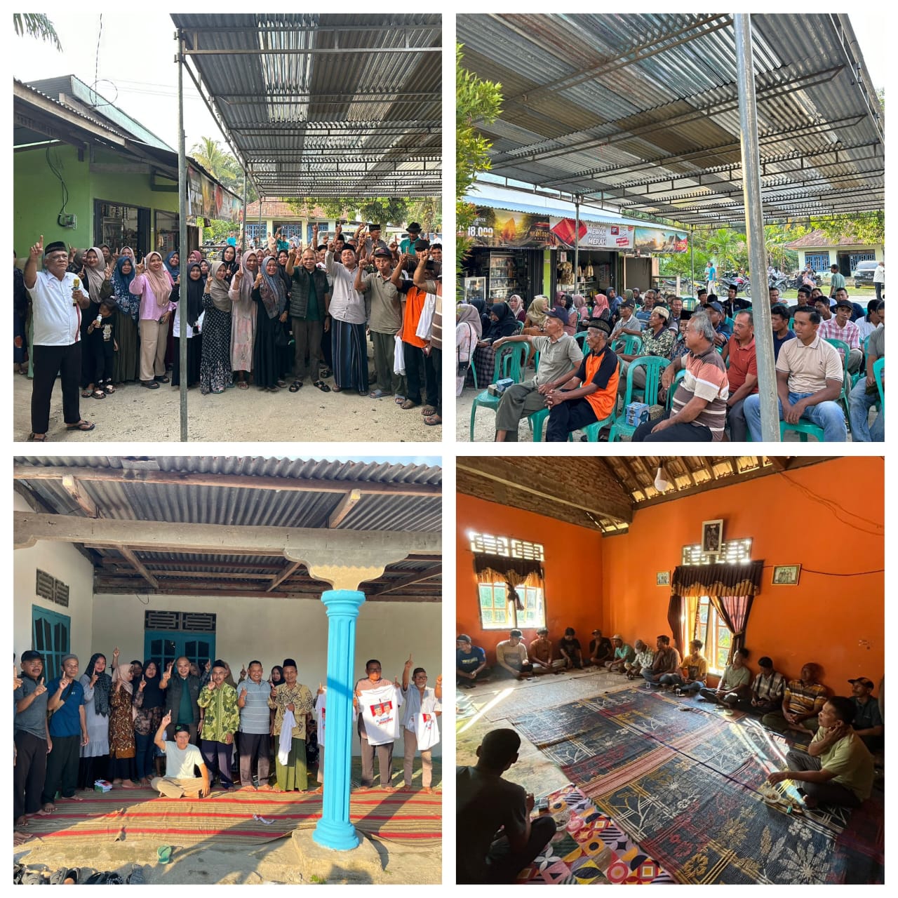 Sudah Terbukti Merakyat semasa Jadi Pj Bupati Tebo Warga Sungai Jernih dan Bangun Seranten Kompak Pilih AsTon