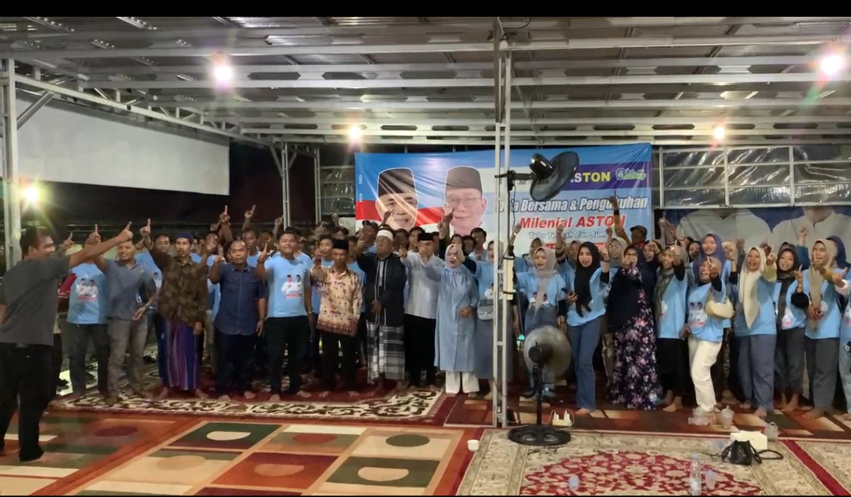 Filza dheyanra,. S.H Ketua Milenial Aston,  Pastikan Siap Bekerja Keras Dan Memastikan Kemenangan AsTon