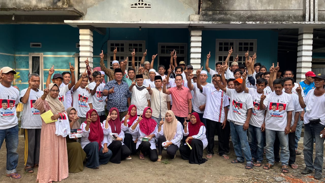 Dianggap Berperan Dalam Pemerataan Pembangunan Di Tebo&nbsp; Selama Menjabat PJ Bupati, Warga Sumay Kompak Akan Pilih Aspan Tono