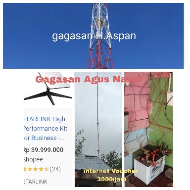 Gagasan O2 Tentang Internet Starlink dan Voucher ,  Dianggap Tanpa Kajian Dan Berbiaya Mahal
