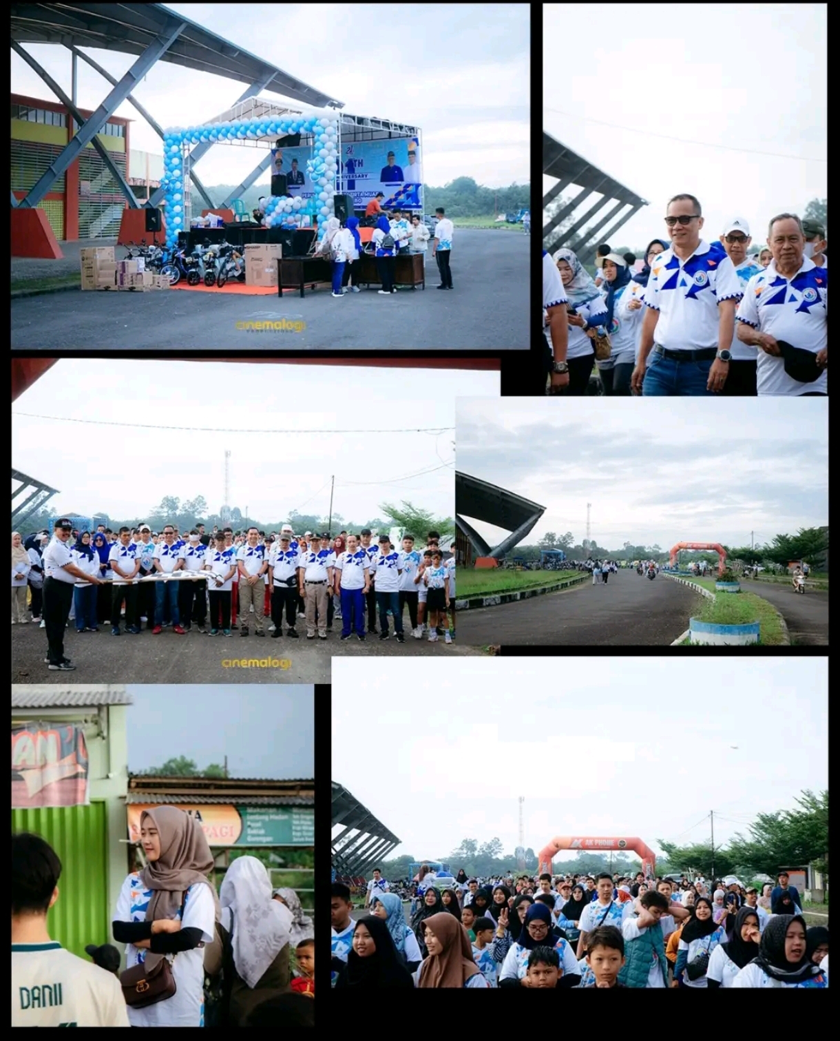 Rangkaian kegiatan HUT ke 21 Perumda&nbsp; Tirta Muaro Sukses di Gelar