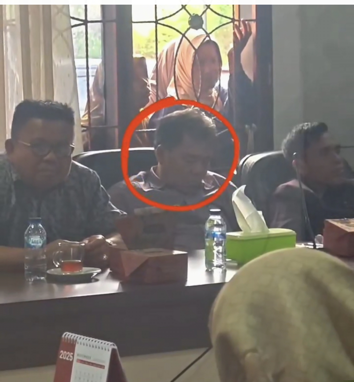 Viral Anggota DPRD Tebo dari Partai Gerindra Tertidur saat RDP,&nbsp; ini tanggapan Ketua DPC Gerindra Kabupaten Tebo