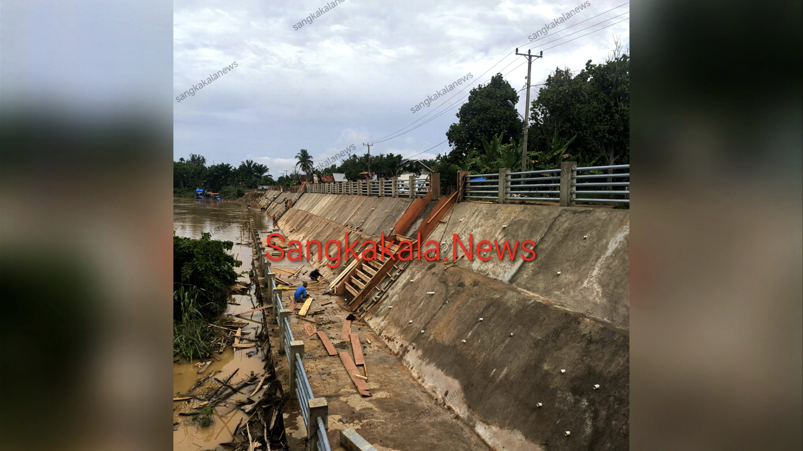 PT. SRA Optimis Selesaikan Pekerjaan Turap Pagar Puding Sesuai Waktu Kontrak