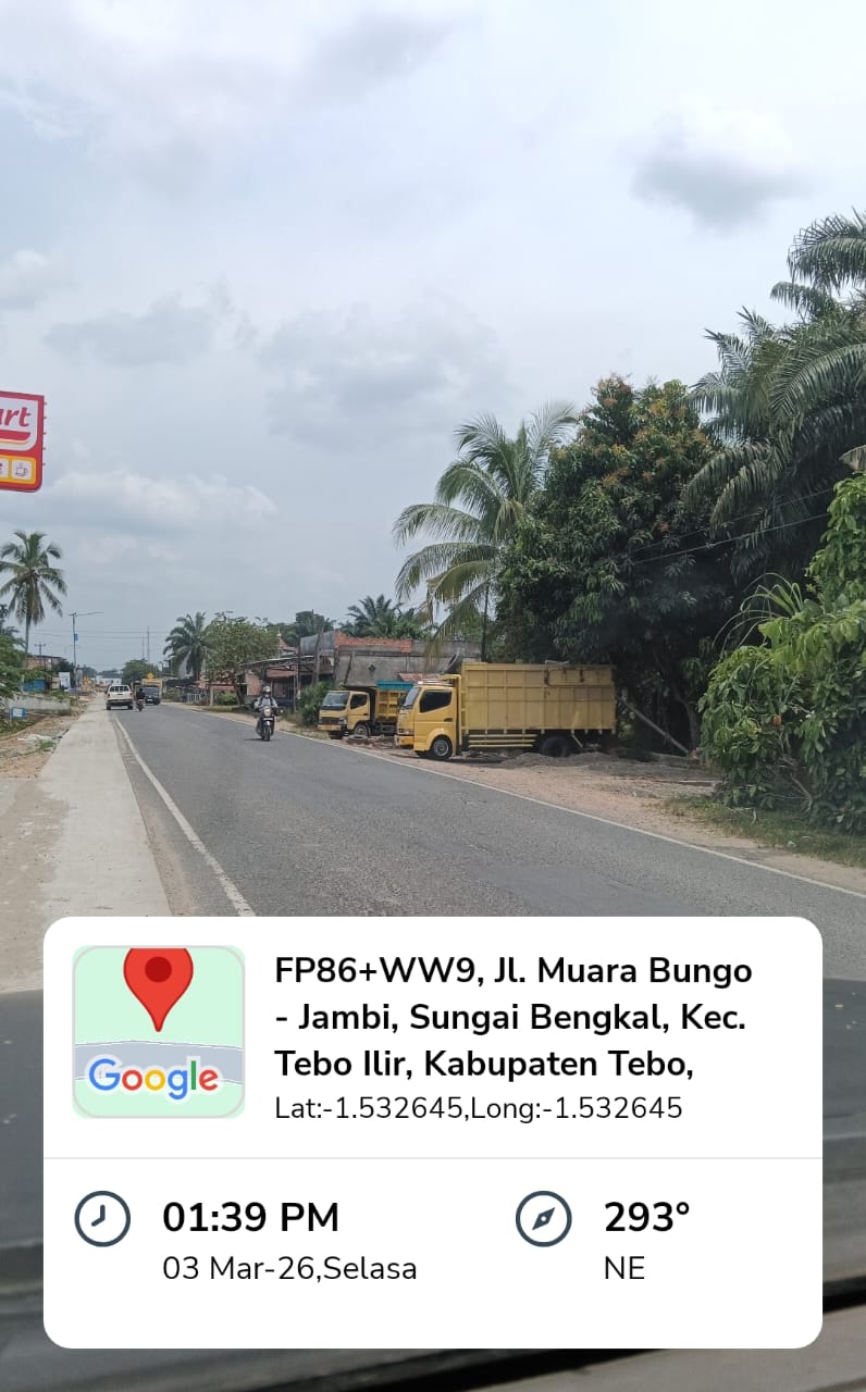 Pantau! Proyek Preservasi Jalan Rp 116,9 M di Tebo Diduga Gunakan Pasir Ilegal